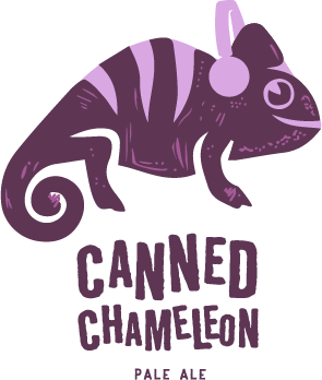 Canned Chameleon Pale Ale beer